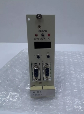 F8650X HIMA Central Module Safety-related 2 Clock-synchronized Microprocessors