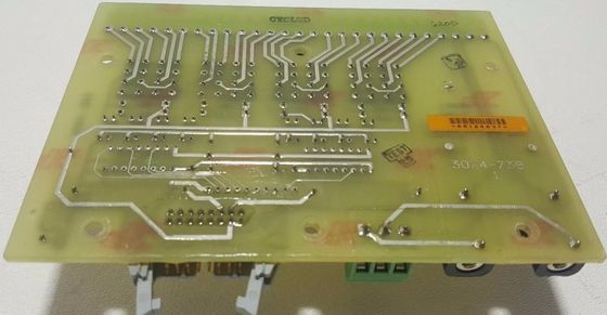 Woodward 5500-159D Relay Control Board with 12V to 24VDC Operating Voltage and 5 Relays for Industrial Control Module