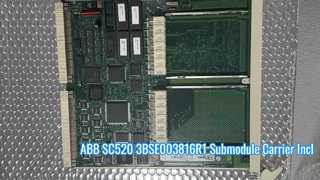 SC520 3BSE003816R1 Thẻ điều khiển bao gồm nhà cung cấp mô-đun phụ ABB
