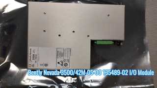 Bently Nevada 3500 42M 05 00 Mô-đun IO Rào cản bên trong