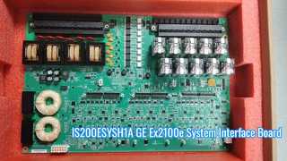 Bảng I/O giao diện hệ thống IS200ESYSH1A GE EX2100e