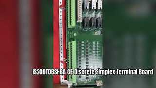 IS200TDBSH6A GE Mark VI Bảng mạch đầu cuối I/O Simplex rời rạc