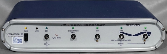 350C20 Venable Instruments 10uHz-20MHz Frequency Response Analyzer Three Channels